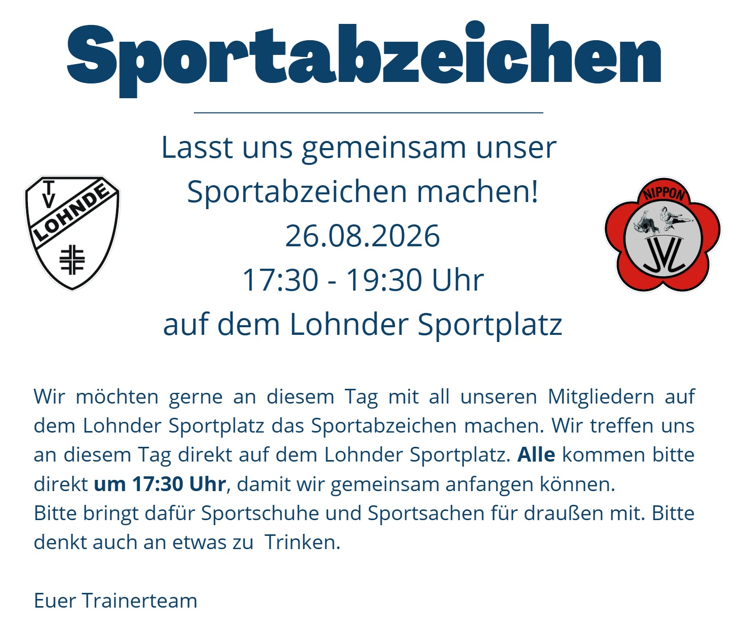 2026 Sportabzeichen